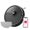 roborock Q7 M5-Set Saugroboter mit Wischfunktion, 10.000Pa, Dual Anti-Tangle, 150Min Laufzeit, LiDAR Navigation, Teppich & Tierhaar-Modus